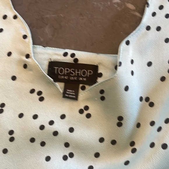 TOPSHOP scalloped dot cami - Picture 2 of 3